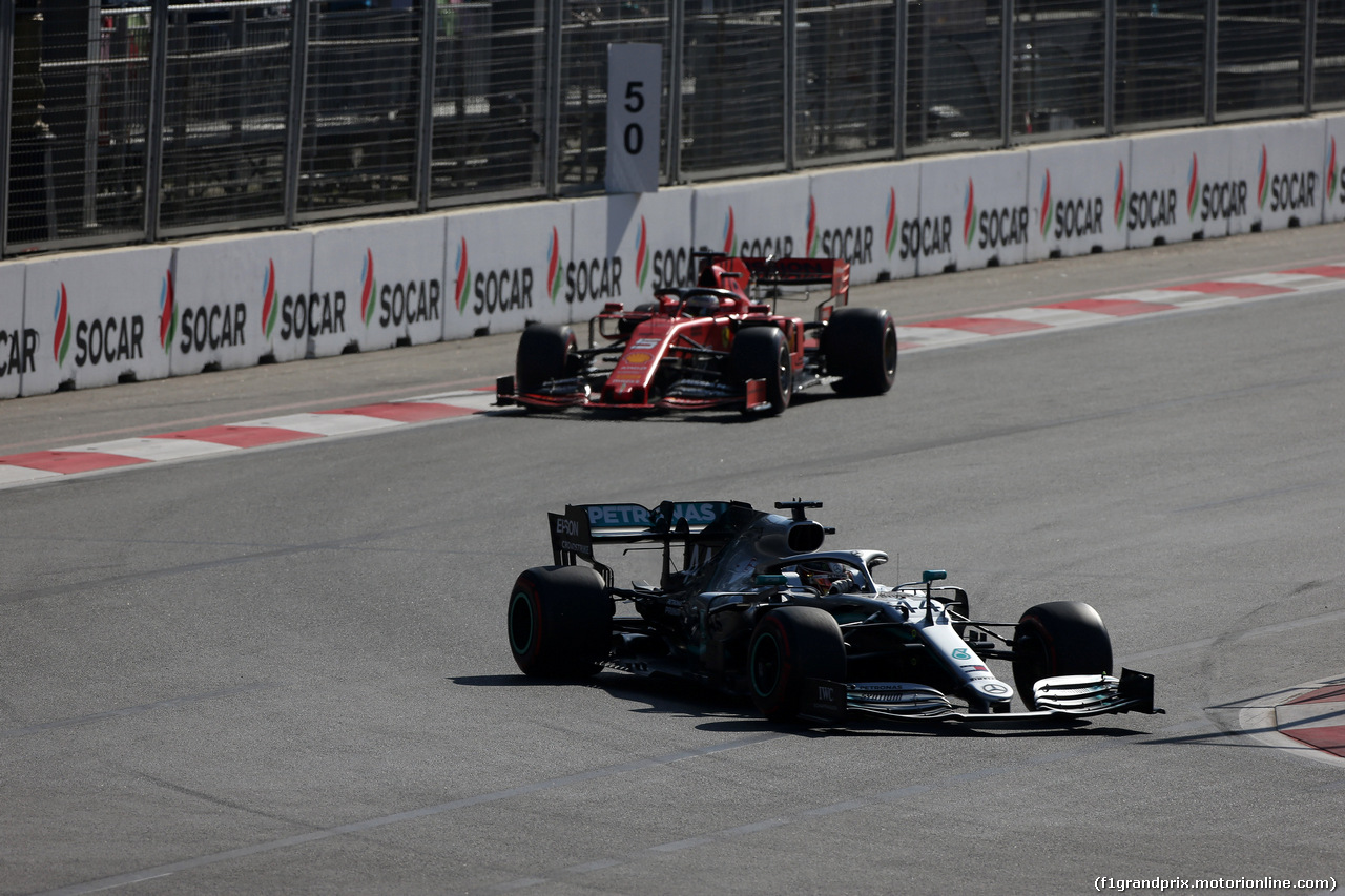 GP AZERBAIJAN, 28.04.2019 - Gara, Lewis Hamilton (GBR) Mercedes AMG F1 W10