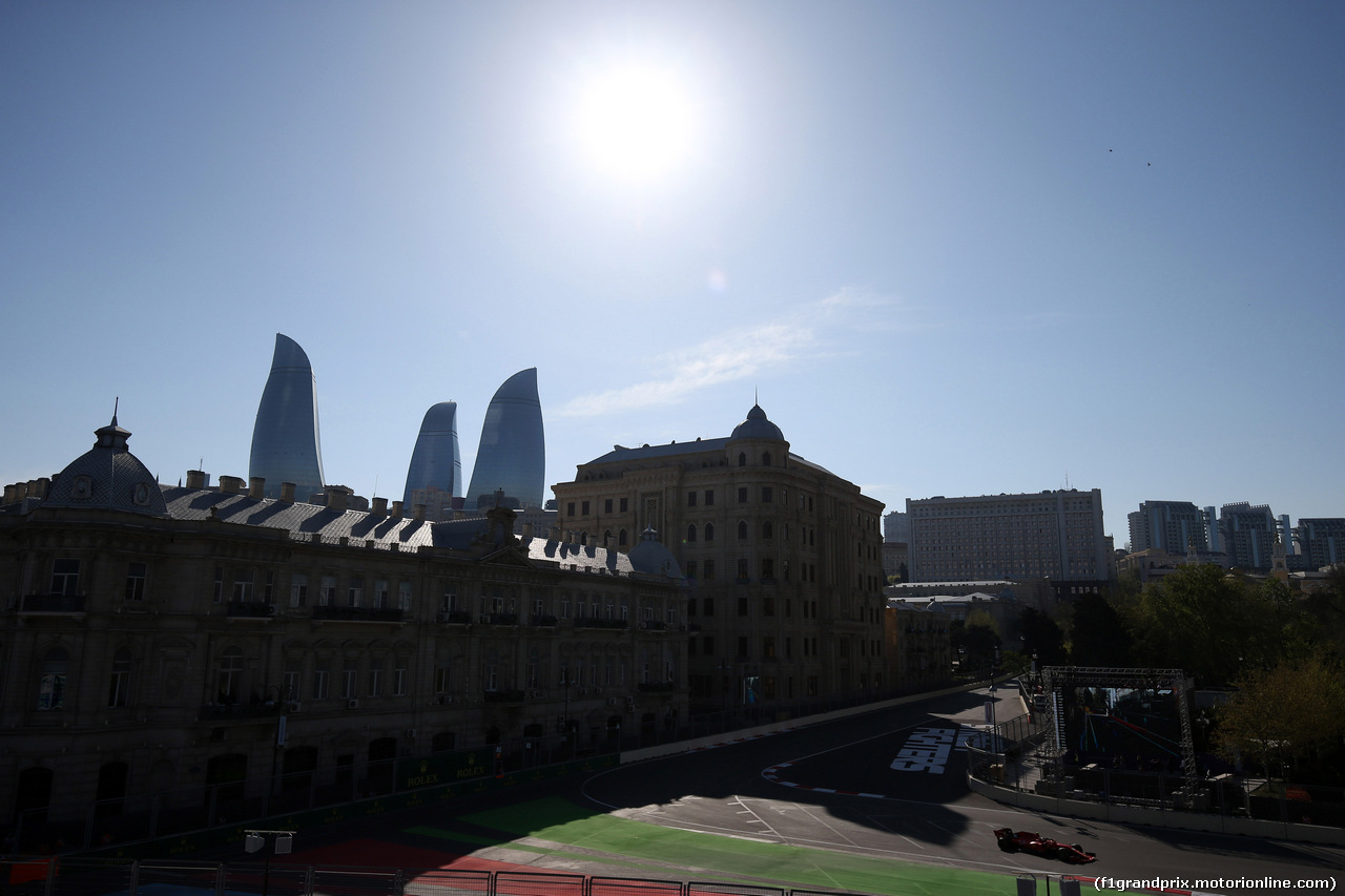 GP AZERBAIJAN, 28.04.2019 - Gara, Charles Leclerc (MON) Ferrari SF90
