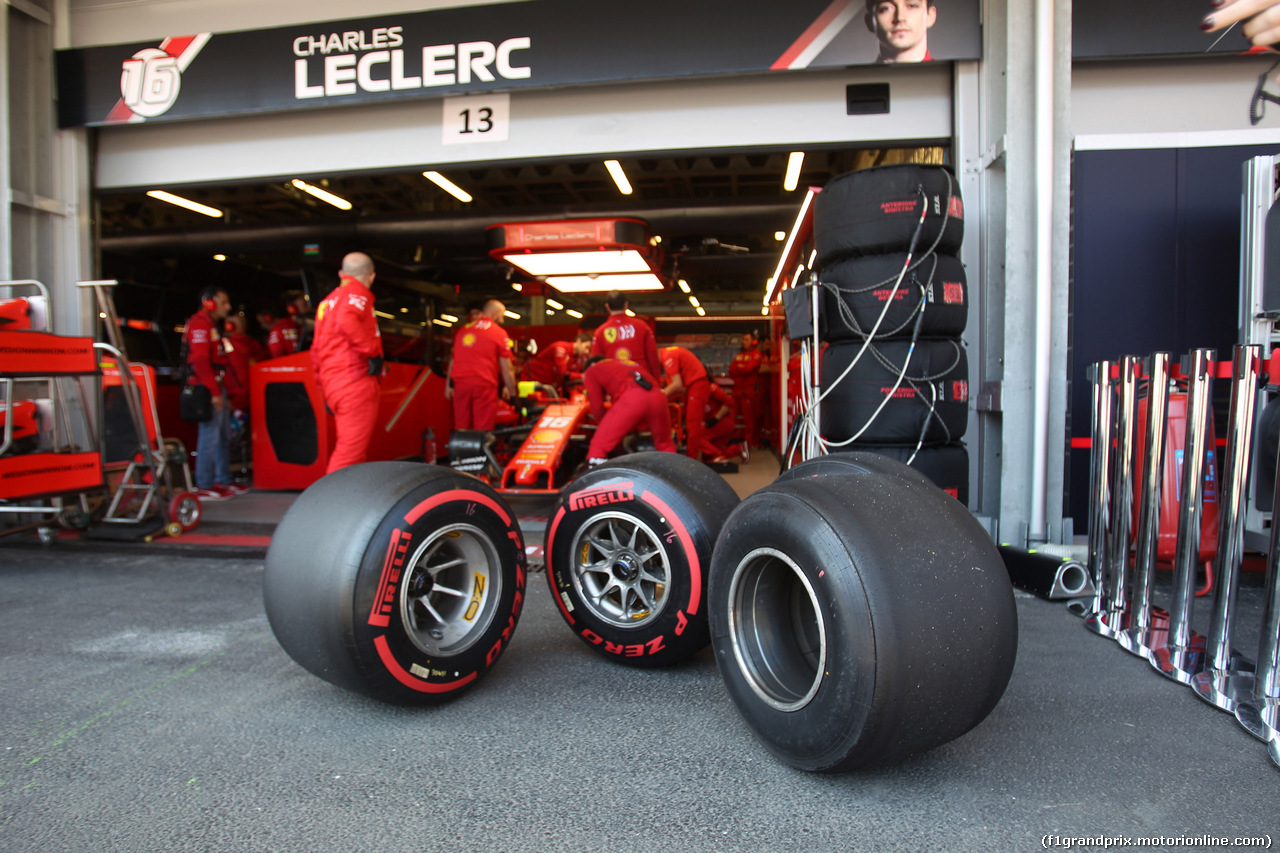 GP AZERBAIJAN, 27.04.2019 - Prove Libere 3, Charles Leclerc (MON) Ferrari SF90