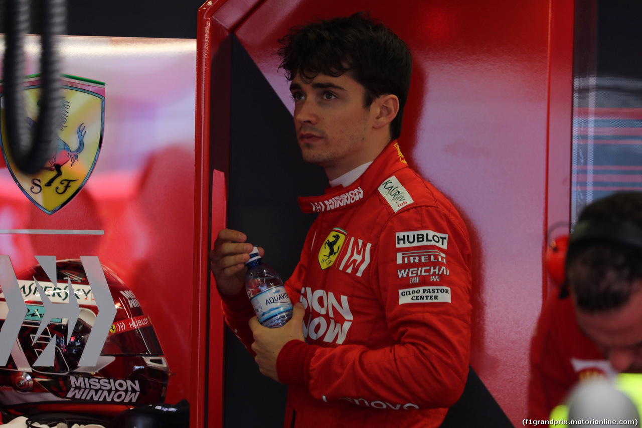 GP AZERBAIJAN, 27.04.2019 - Prove Libere 3, Charles Leclerc (MON) Ferrari SF90