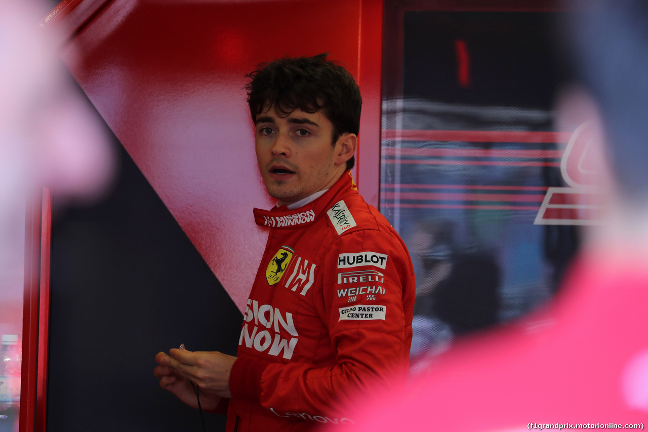 GP AZERBAIJAN, 27.04.2019 - Prove Libere 3, Charles Leclerc (MON) Ferrari SF90