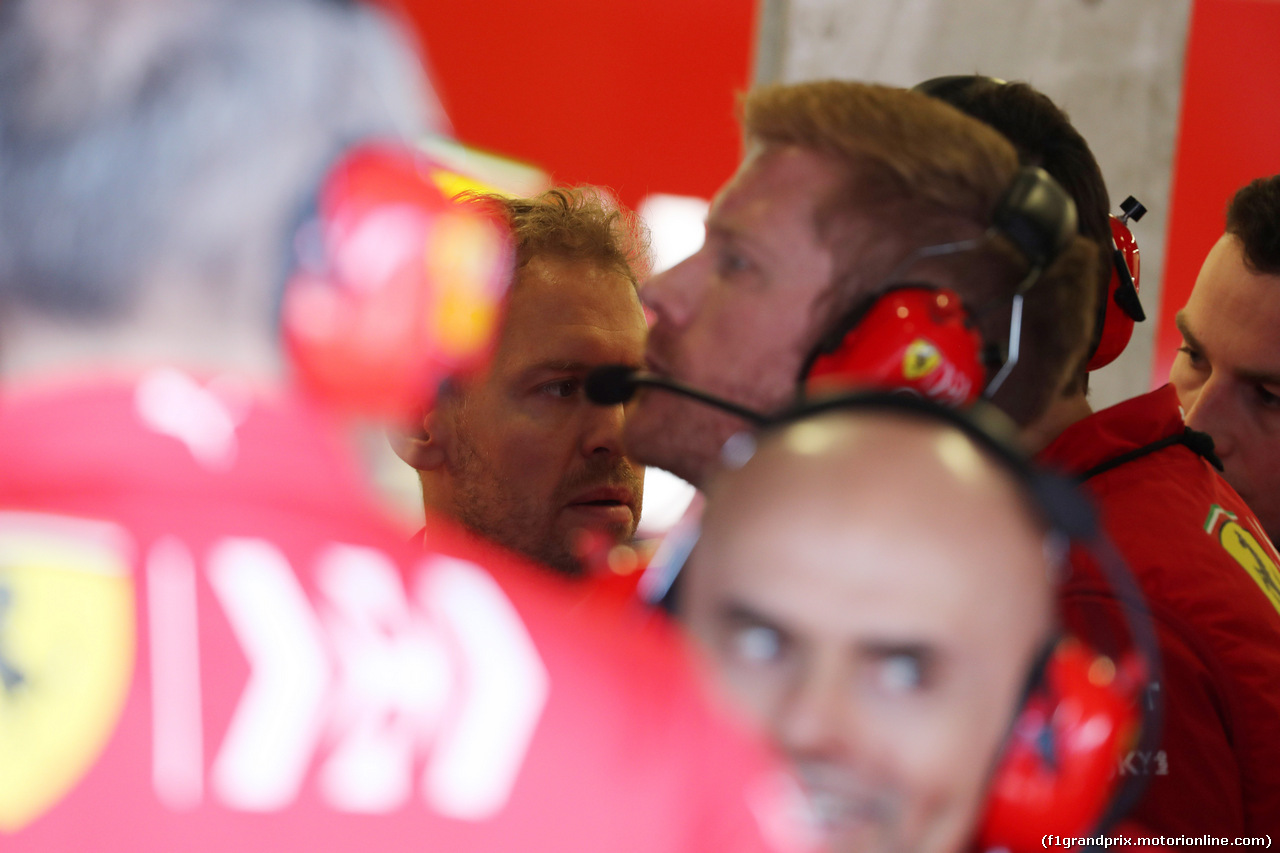 GP AZERBAIJAN, 27.04.2019 - Prove Libere 3, Sebastian Vettel (GER) Ferrari SF90