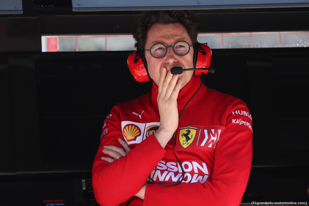 GP AZERBAIJAN, 27.04.2019 - Prove Libere 3, Mattia Binotto (ITA) Ferrari Team Principal