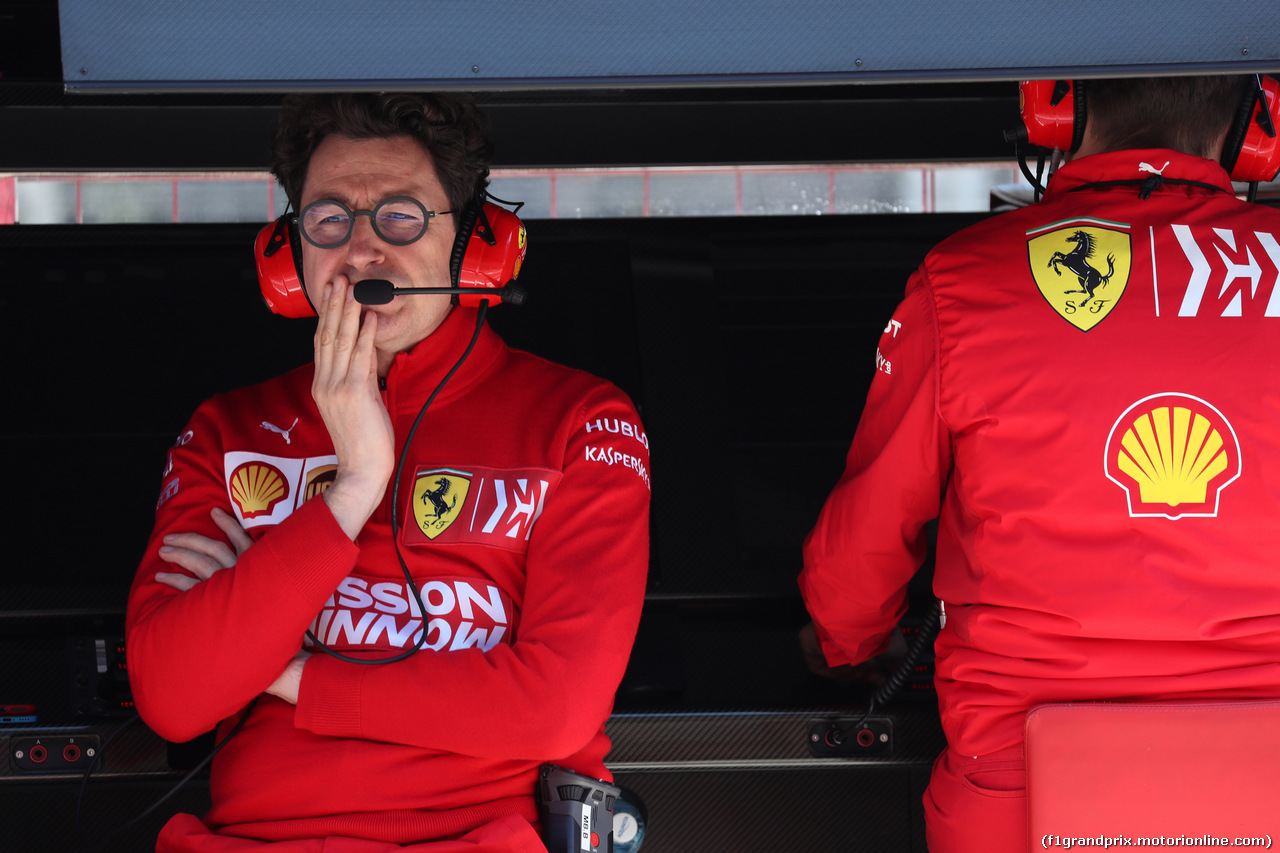 GP AZERBAIJAN, 27.04.2019 - Prove Libere 3, Mattia Binotto (ITA) Ferrari Team Principal