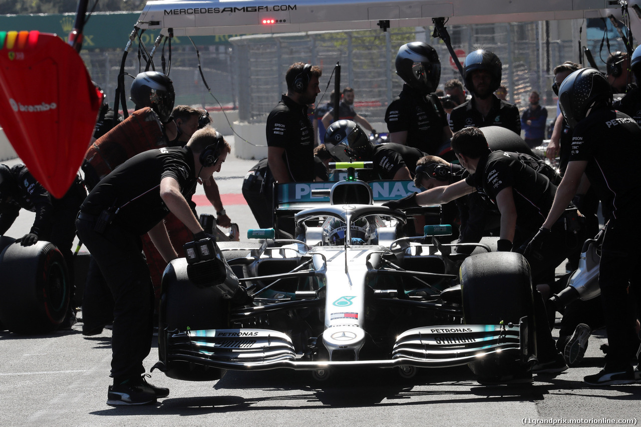 GP AZERBAIJAN, 27.04.2019 - Prove Libere 3, Valtteri Bottas (FIN) Mercedes AMG F1 W010