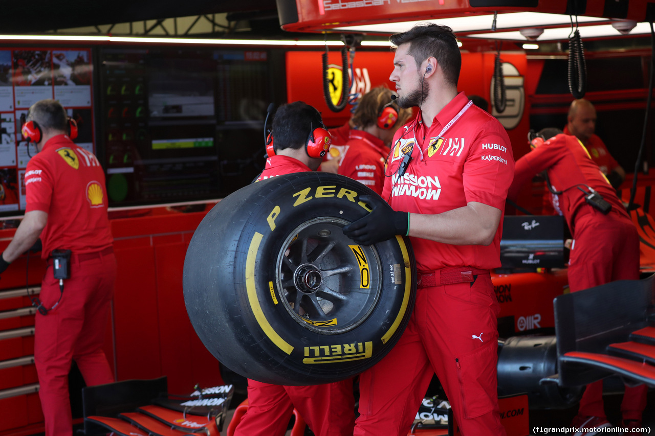 GP AZERBAIJAN, 27.04.2019 - Prove Libere 3, Pirelli Tyre of Ferrari