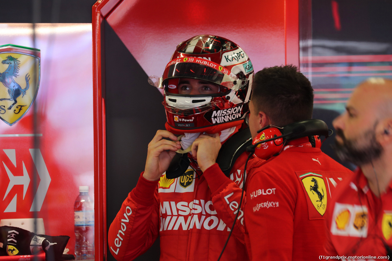 GP AZERBAIJAN, 27.04.2019 - Prove Libere 3, Charles Leclerc (MON) Ferrari SF90