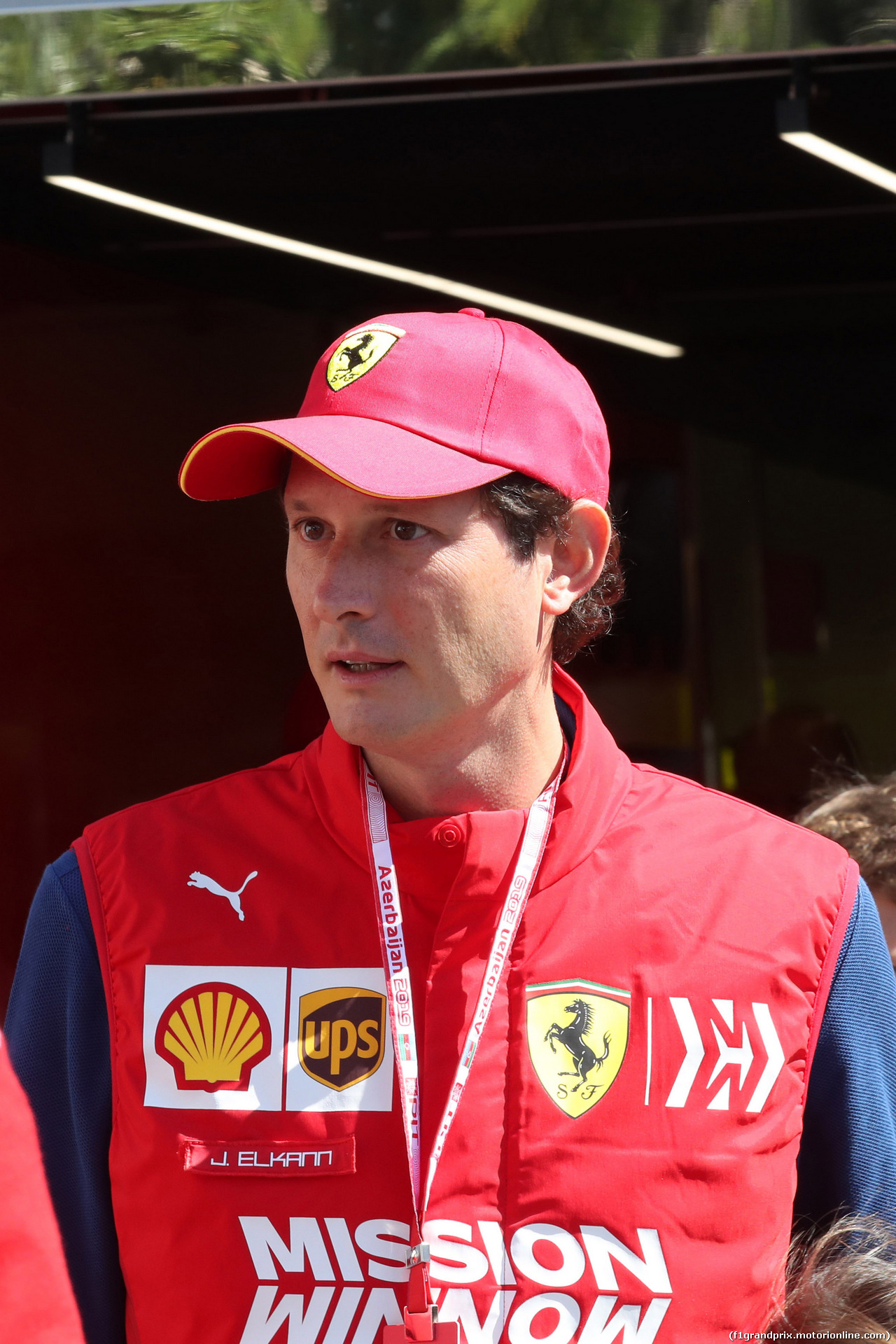 GP AZERBAIJAN, 27.04.2019 - Prove Libere 3, John Elkann (ITA), President Ferrari