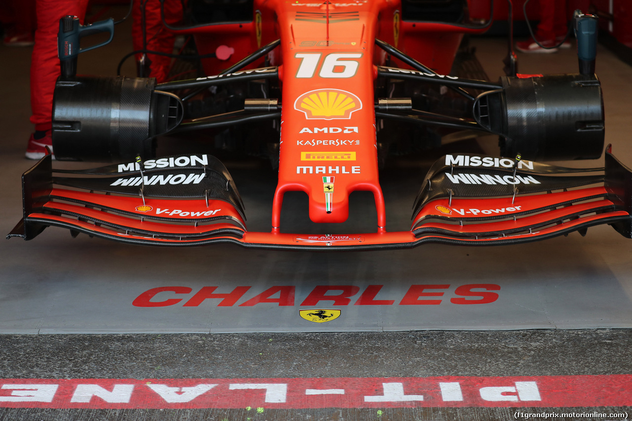 GP AZERBAIJAN, 27.04.2019 - Prove Libere 3, Charles Leclerc (MON) Ferrari SF90