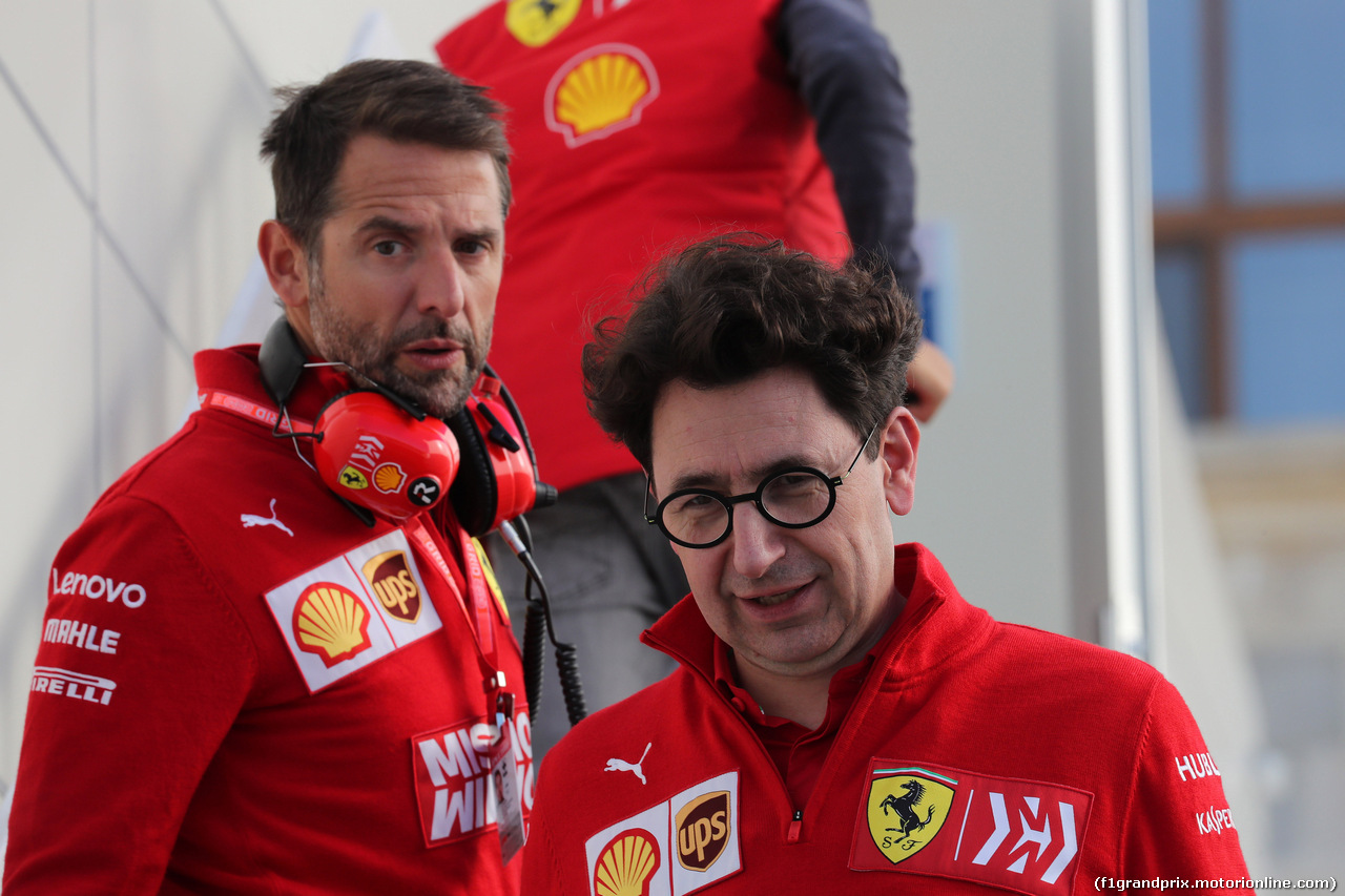 GP AZERBAIJAN, 27.04.2019 - Qualifiche, Mattia Binotto (ITA) Ferrari Team Principal