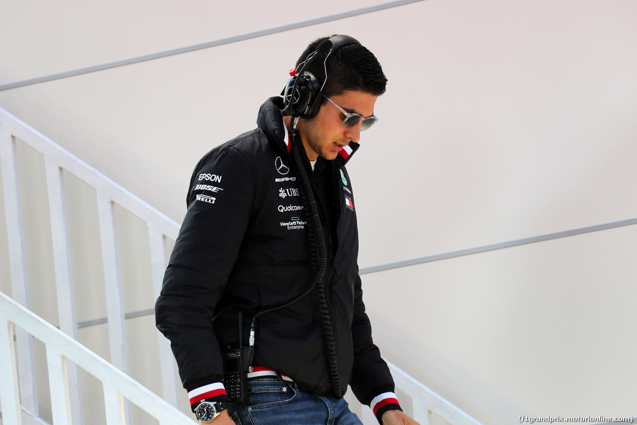 GP AZERBAIJAN, 27.04.2019 - Qualifiche, Esteban Ocon (FRA) Mercedes AMG F1 Reserve Driver