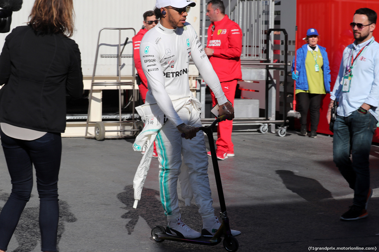 GP AZERBAIJAN, 27.04.2019 - Qualifiche, Lewis Hamilton (GBR) Mercedes AMG F1 W10