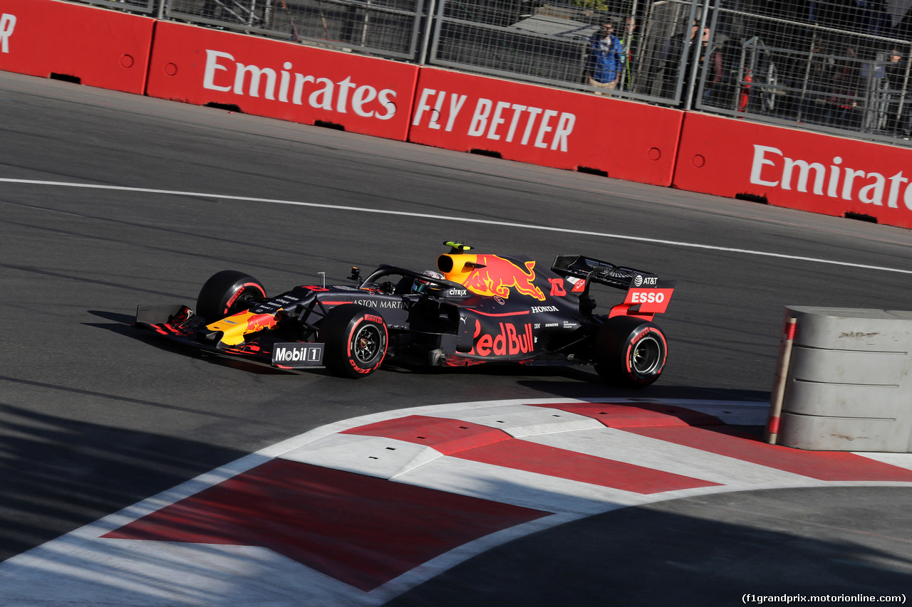 GP AZERBAIJAN, 27.04.2019 - Qualifiche, Pierre Gasly (FRA) Red Bull Racing RB15