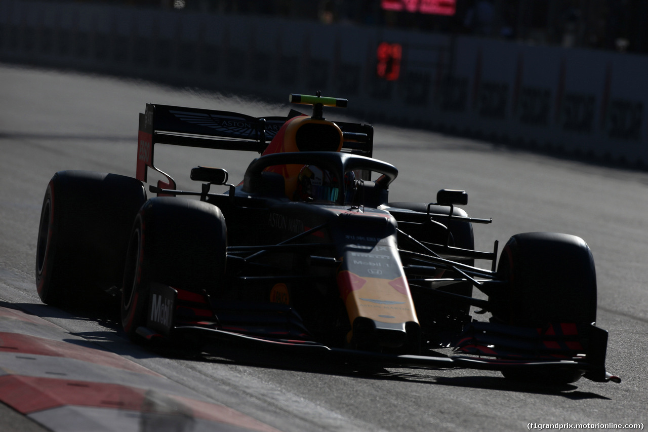 GP AZERBAIJAN, 27.04.2019 - Qualifiche, Pierre Gasly (FRA) Red Bull Racing RB15