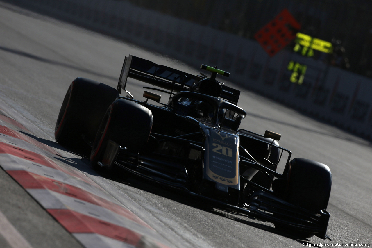 GP AZERBAIJAN, 27.04.2019 - Qualifiche, Kevin Magnussen (DEN) Haas F1 Team VF-19