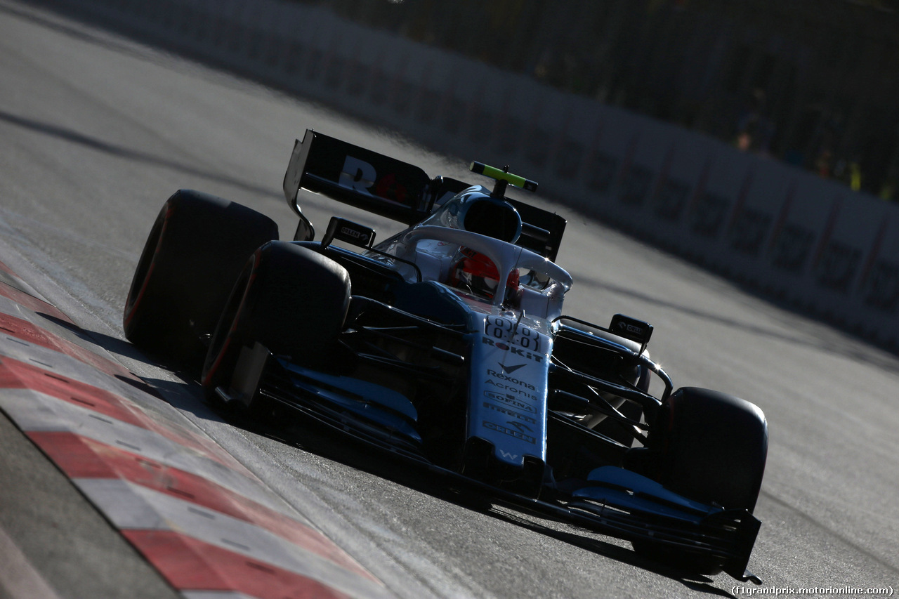 GP AZERBAIJAN, 27.04.2019 - Qualifiche, Robert Kubica (POL) Williams Racing FW42