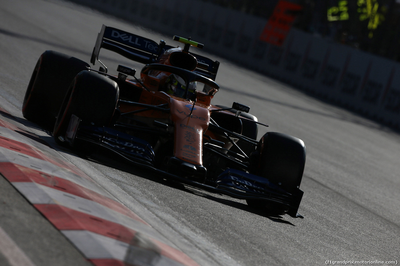 GP AZERBAIJAN, 27.04.2019 - Qualifiche, Lando Norris (GBR) Mclaren F1 Team MCL34