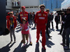 GP AZERBAIJAN, 27.04.2019 - Free Practice 3, John Elkann (ITA), President Ferrari with his sons e Mattia Binotto (ITA) Ferrari Team Principal