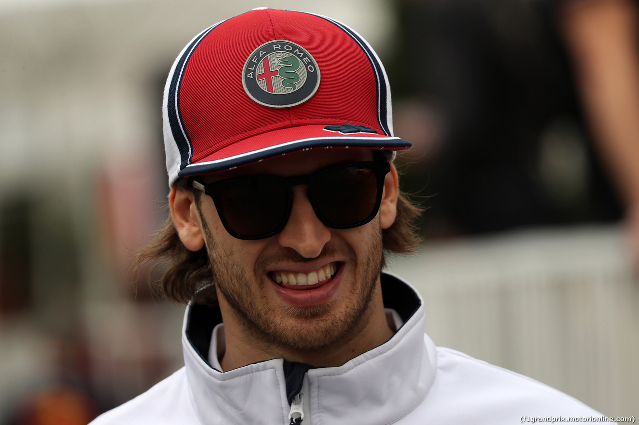 GP AZERBAIJAN, 25.04.2019 - Antonio Giovinazzi (ITA) Alfa Romeo Racing C38