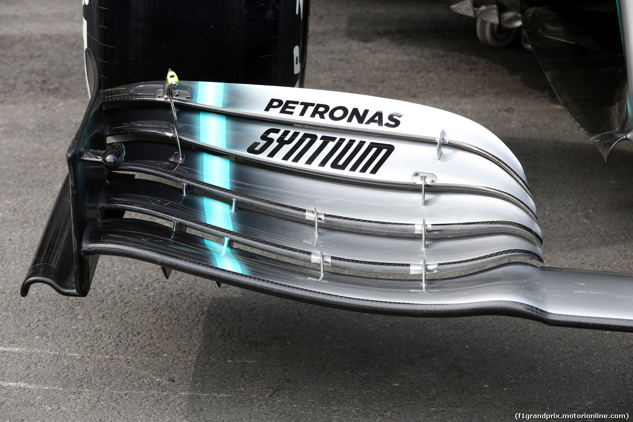 GP AZERBAIJAN, 25.04.2019 - Mercedes AMG F1 W010, detail