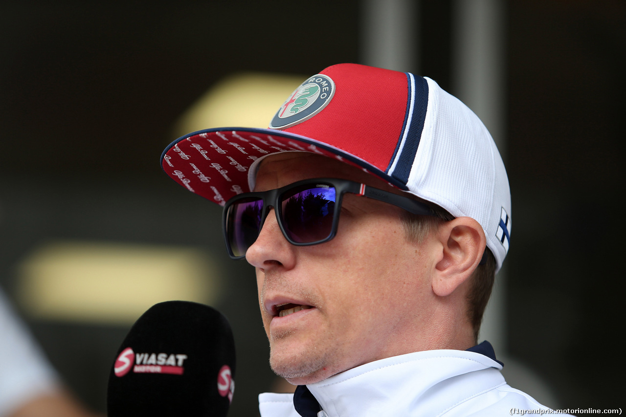 GP AZERBAIJAN, 25.04.2019 - Kimi Raikkonen (FIN) Alfa Romeo Racing C38