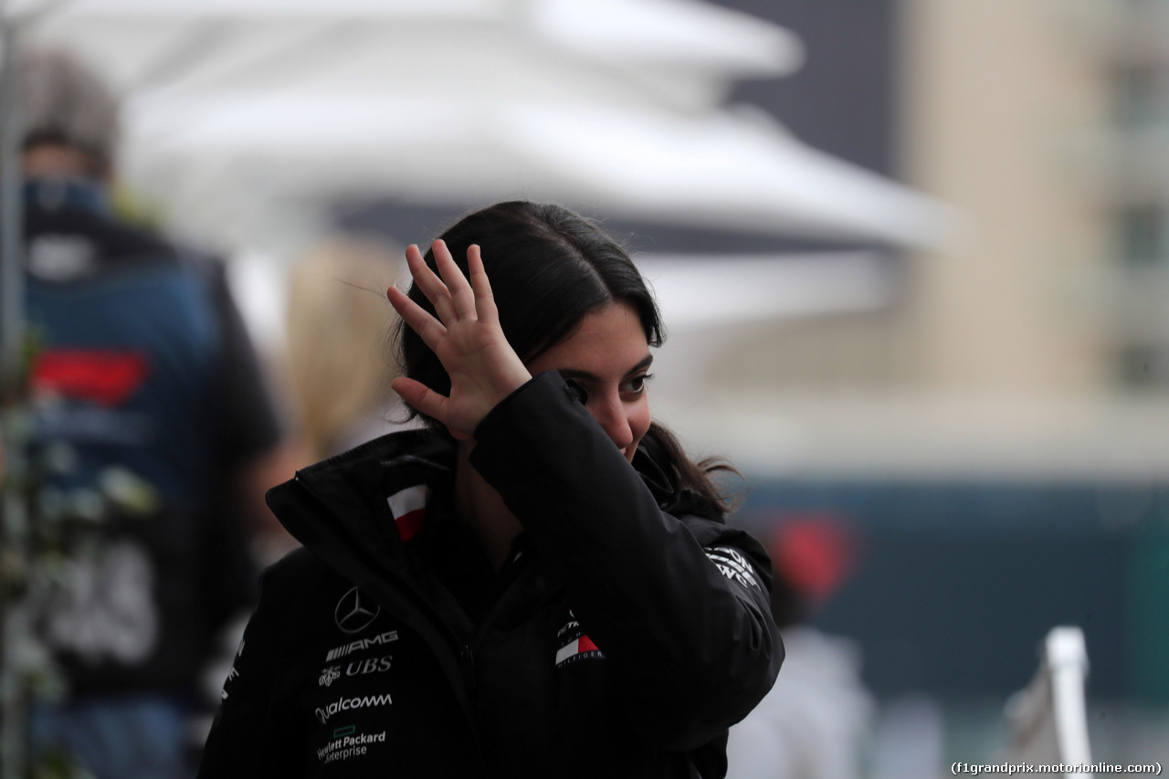 GP AZERBAIJAN, 25.04.2019 - Ragazza in the paddock