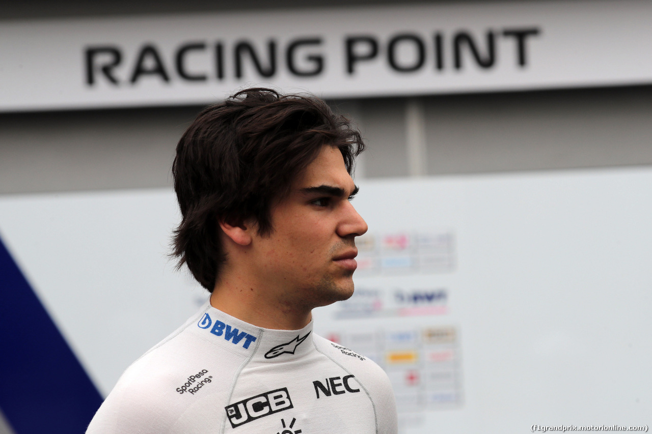 GP AZERBAIJAN, 25.04.2019 - Lance Stroll (CDN) Racing Point F1 Team RP19