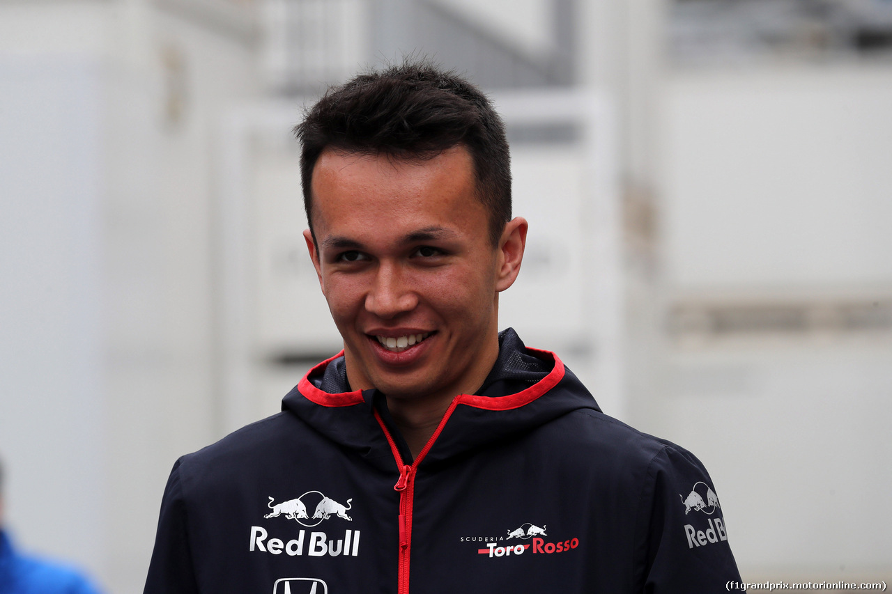 GP AZERBAIJAN, 25.04.2019 - Alexander Albon (THA) Scuderia Toro Rosso STR14