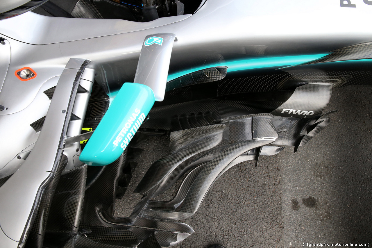 GP AZERBAIJAN, 25.04.2019 - Mercedes AMG F1 W10, detail