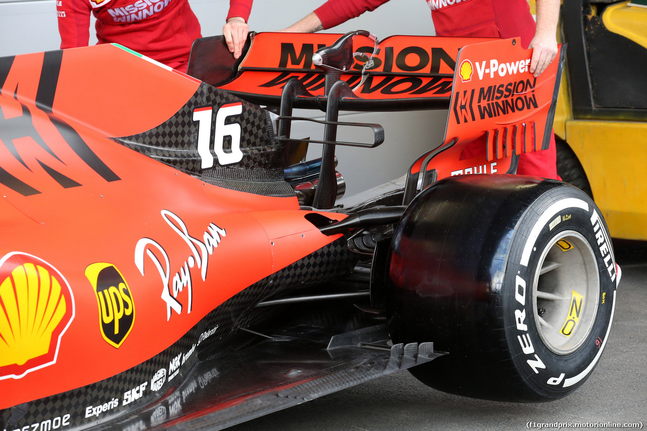 GP AZERBAIJAN, 25.04.2019 - Ferrari SF90, detail