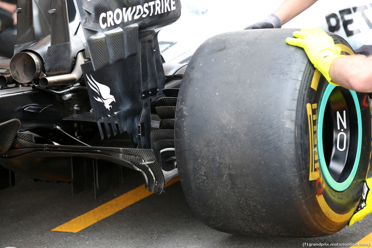 GP AZERBAIJAN, 25.04.2019 - Pirelli Tyre of Mercedes AMG F1 W10