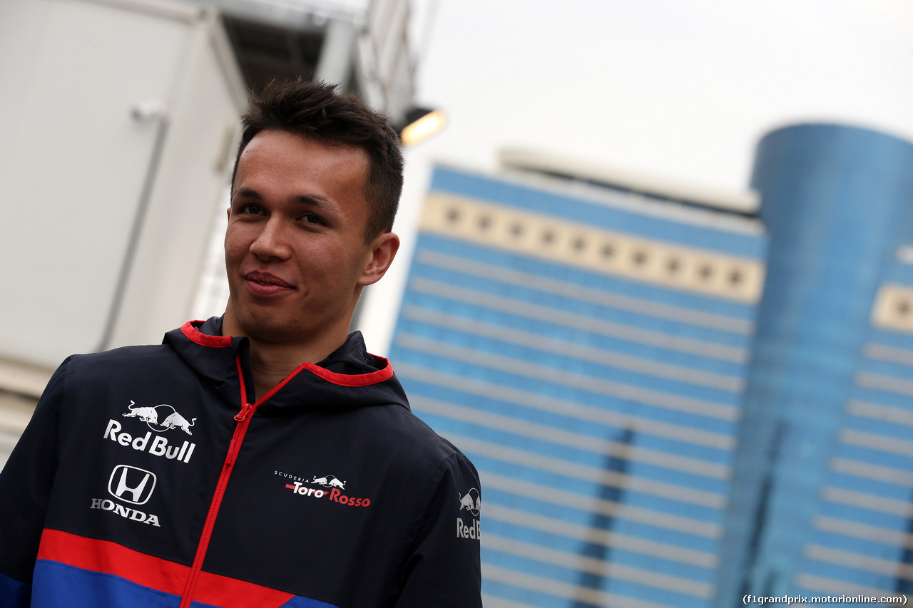 GP AZERBAIJAN, 25.04.2019 - Alexander Albon (THA) Scuderia Toro Rosso STR14