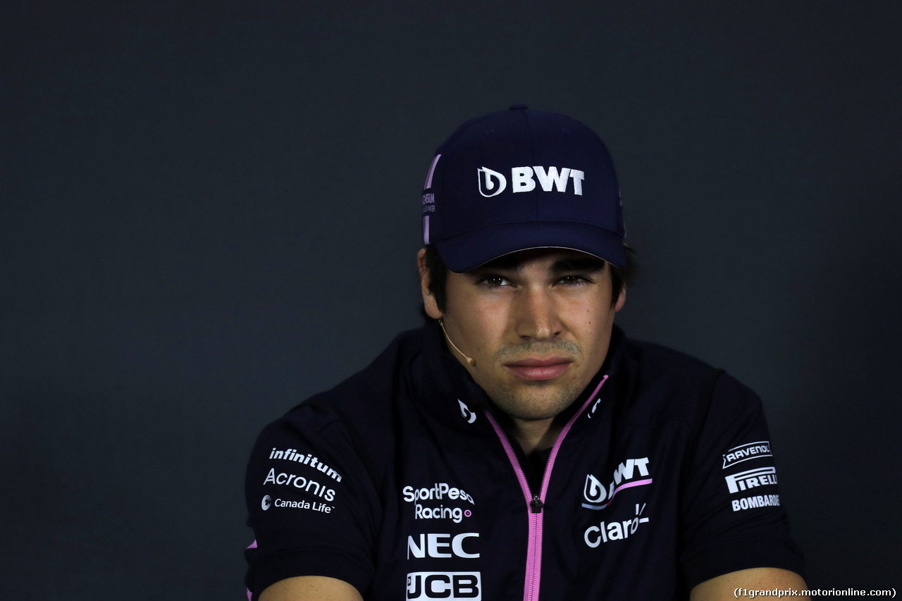 GP AZERBAIJAN, 25.04.2019 - Lance Stroll (CDN) Racing Point F1 Team RP19