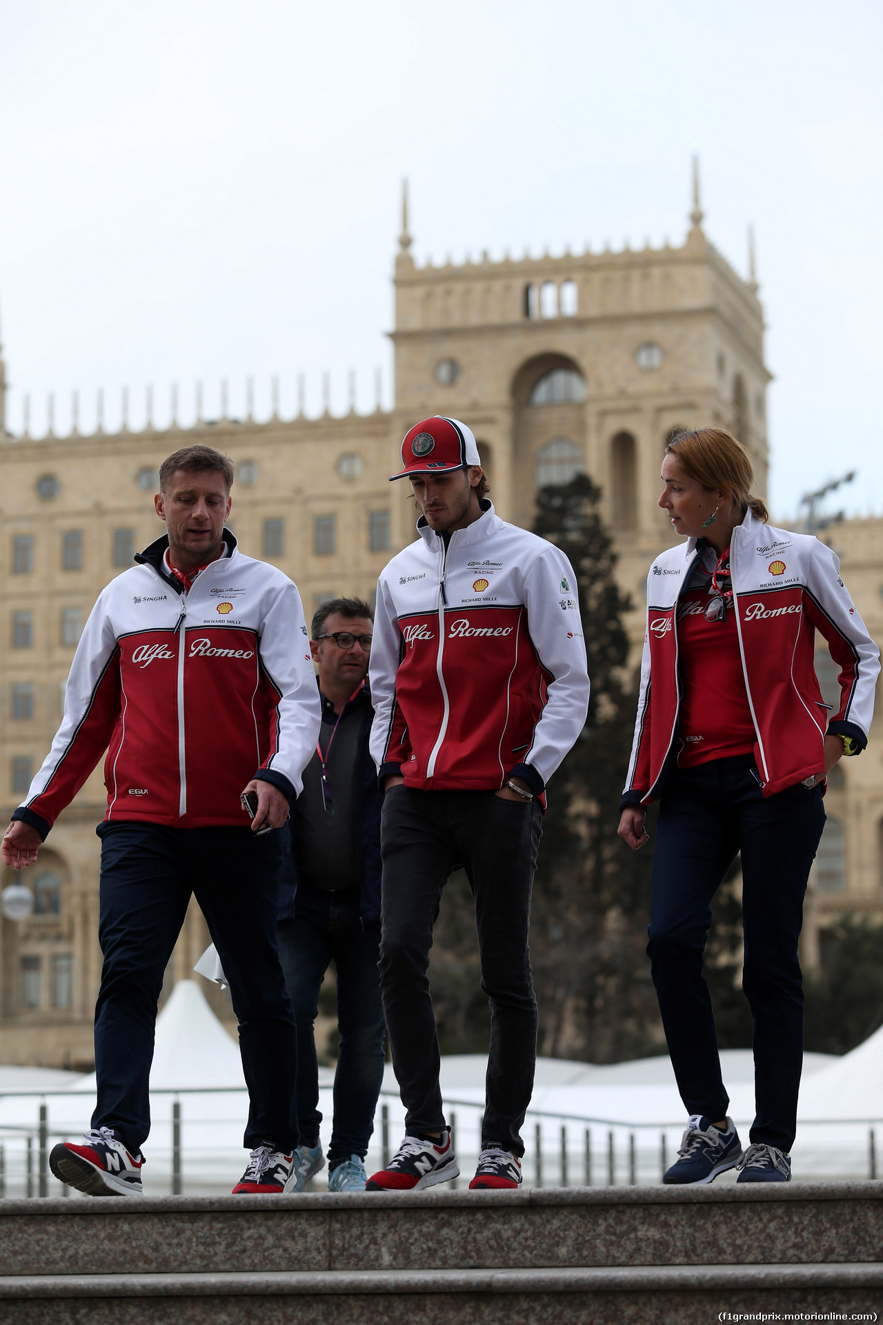 GP AZERBAIJAN, 25.04.2019 - Antonio Giovinazzi (ITA) Alfa Romeo Racing C38