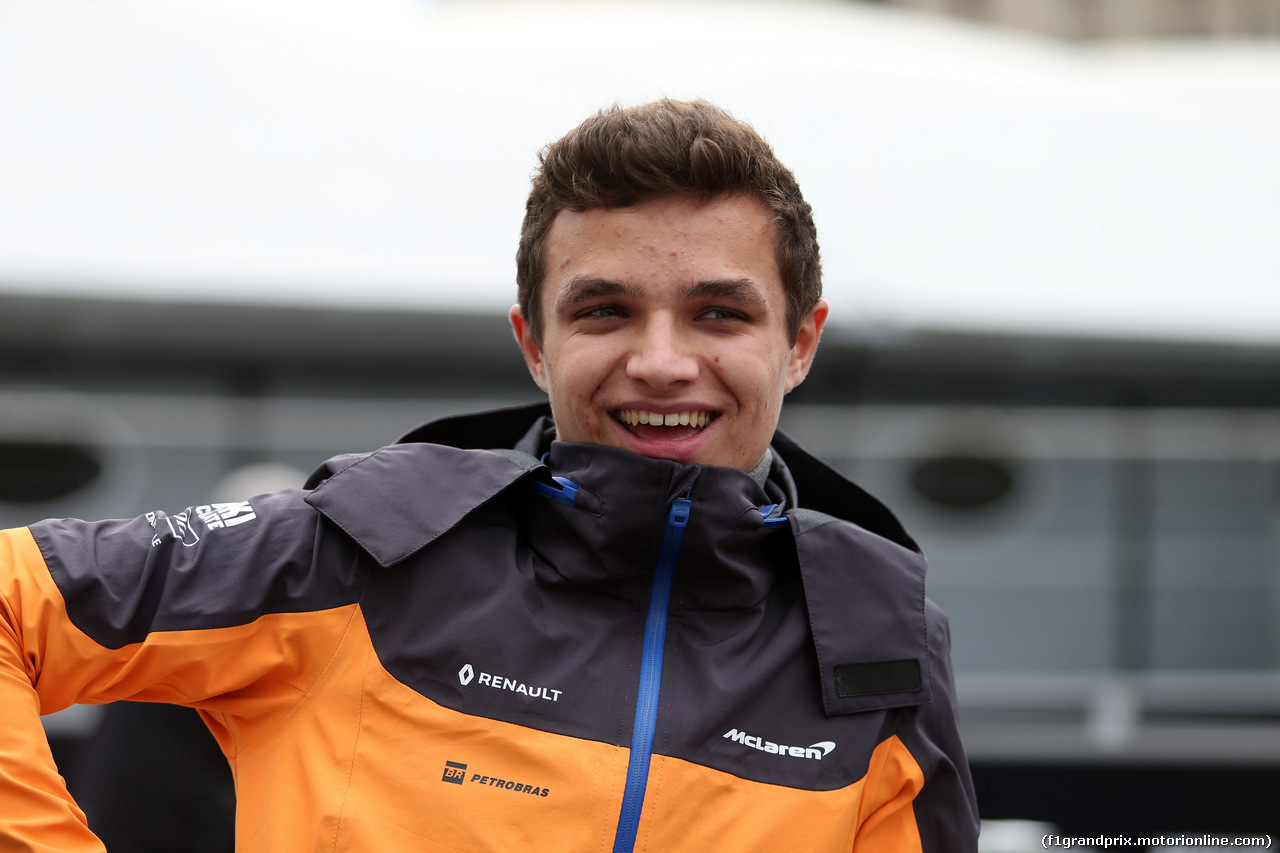 GP AZERBAIJAN, 25.04.2019 - Lando Norris (GBR) Mclaren F1 Team MCL34