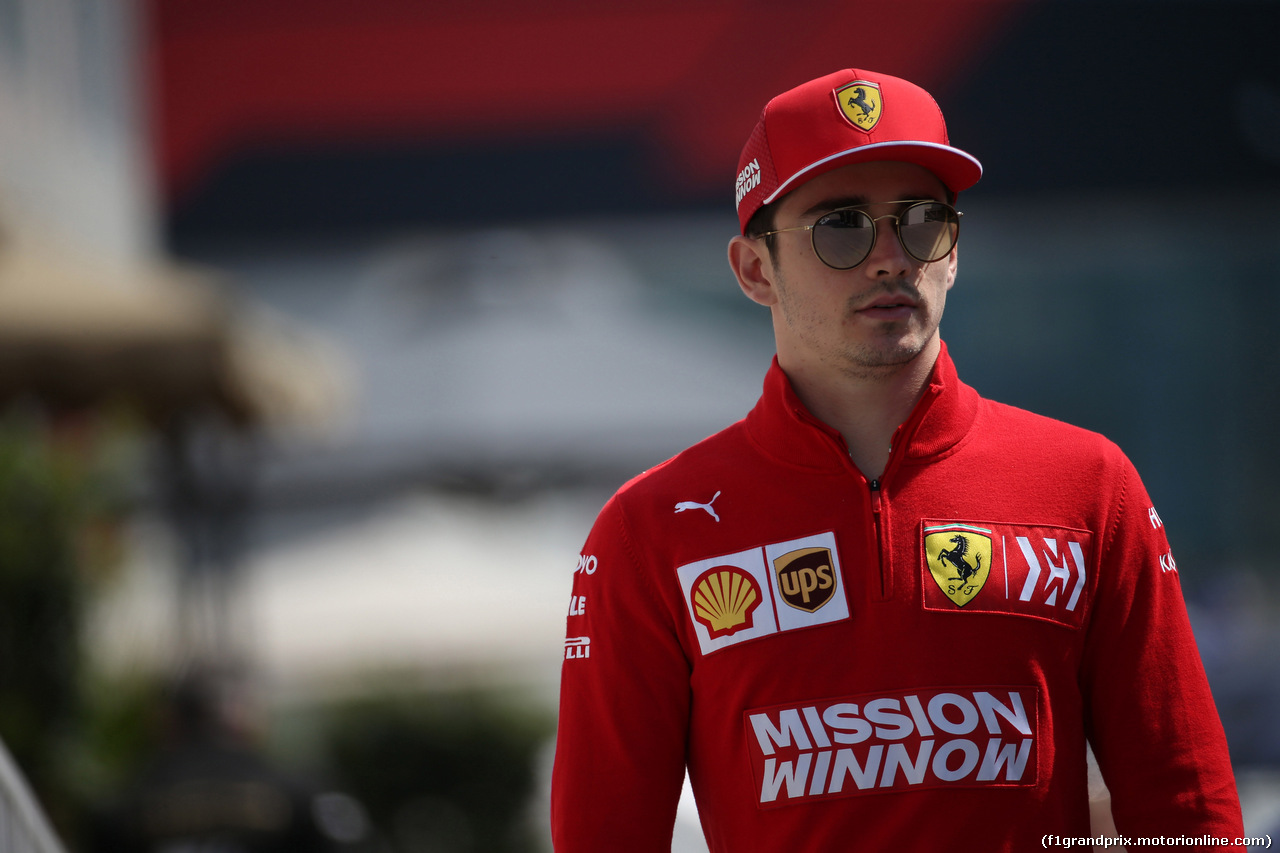 GP AZERBAIJAN, 26.04.2019 - Charles Leclerc (MON) Ferrari SF90