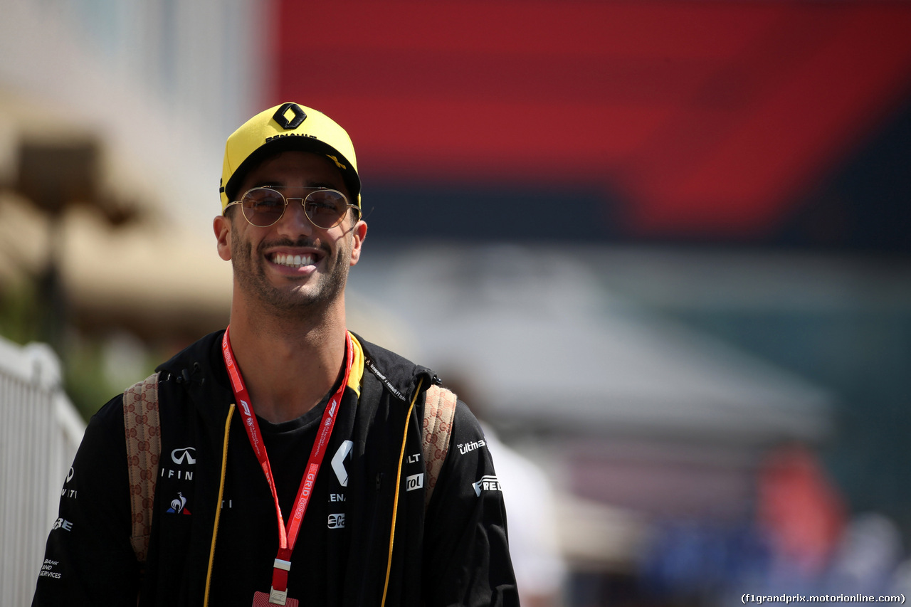 GP AZERBAIJAN, 26.04.2019 - Daniel Ricciardo (AUS) Renault Sport F1 Team RS19