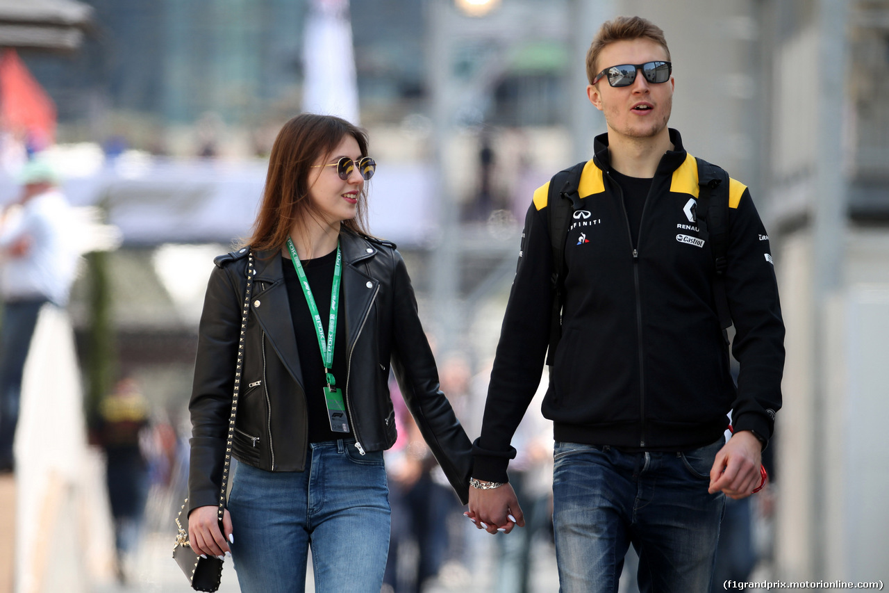 GP AZERBAIJAN, 26.04.2019 - Sergey Sirotkin (RUS) Renault F1 Team Reserve Driver