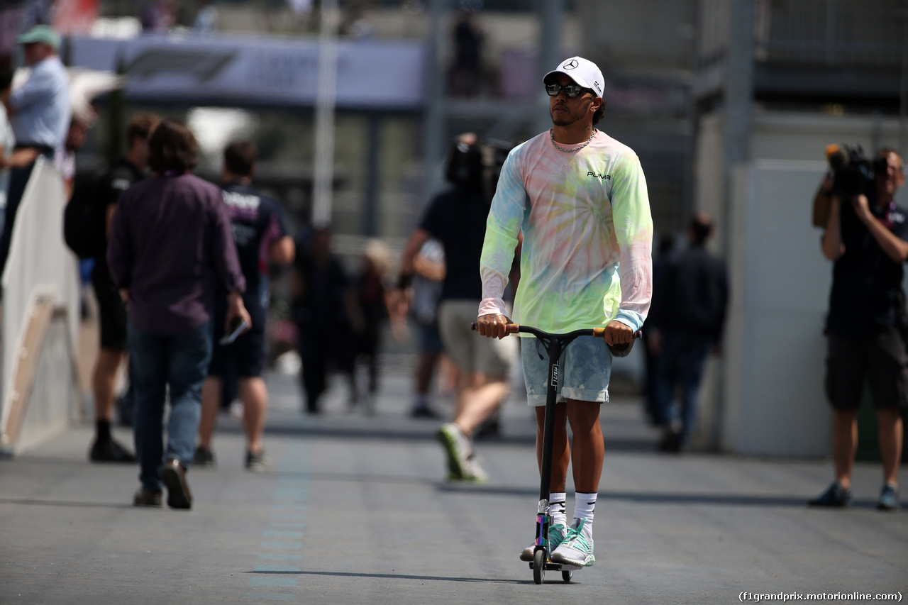 GP AZERBAIJAN, 26.04.2019 - Lewis Hamilton (GBR) Mercedes AMG F1 W10