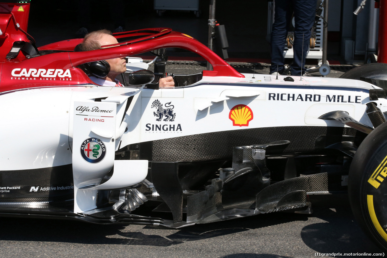 GP AZERBAIJAN, 26.04.2019 - Alfa Romeo Racing C38, detail