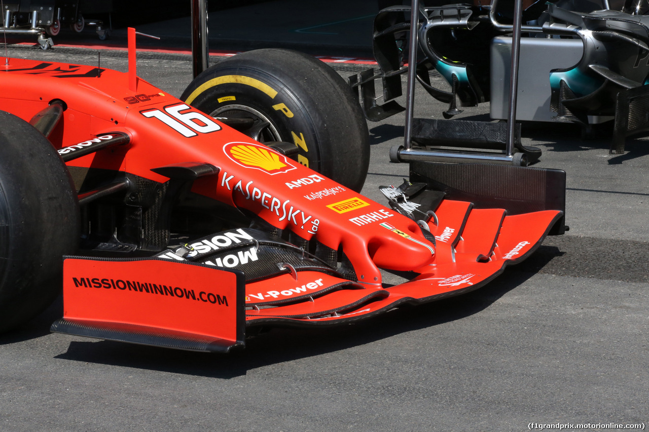 GP AZERBAIJAN, 26.04.2019 - Ferrari SF90, detail