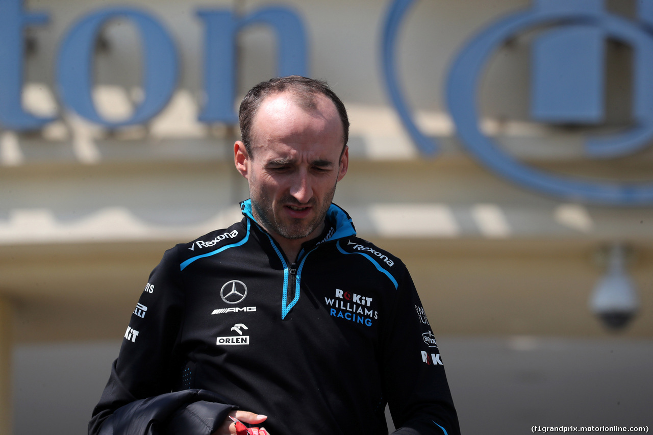 GP AZERBAIJAN, 26.04.2019 - Robert Kubica (POL) Williams Racing FW42