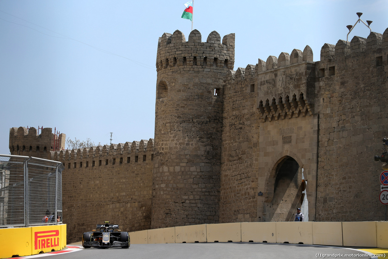 GP AZERBAIJAN, 26.04.2019 - Prove Libere 1, Kevin Magnussen (DEN) Haas F1 Team VF-19