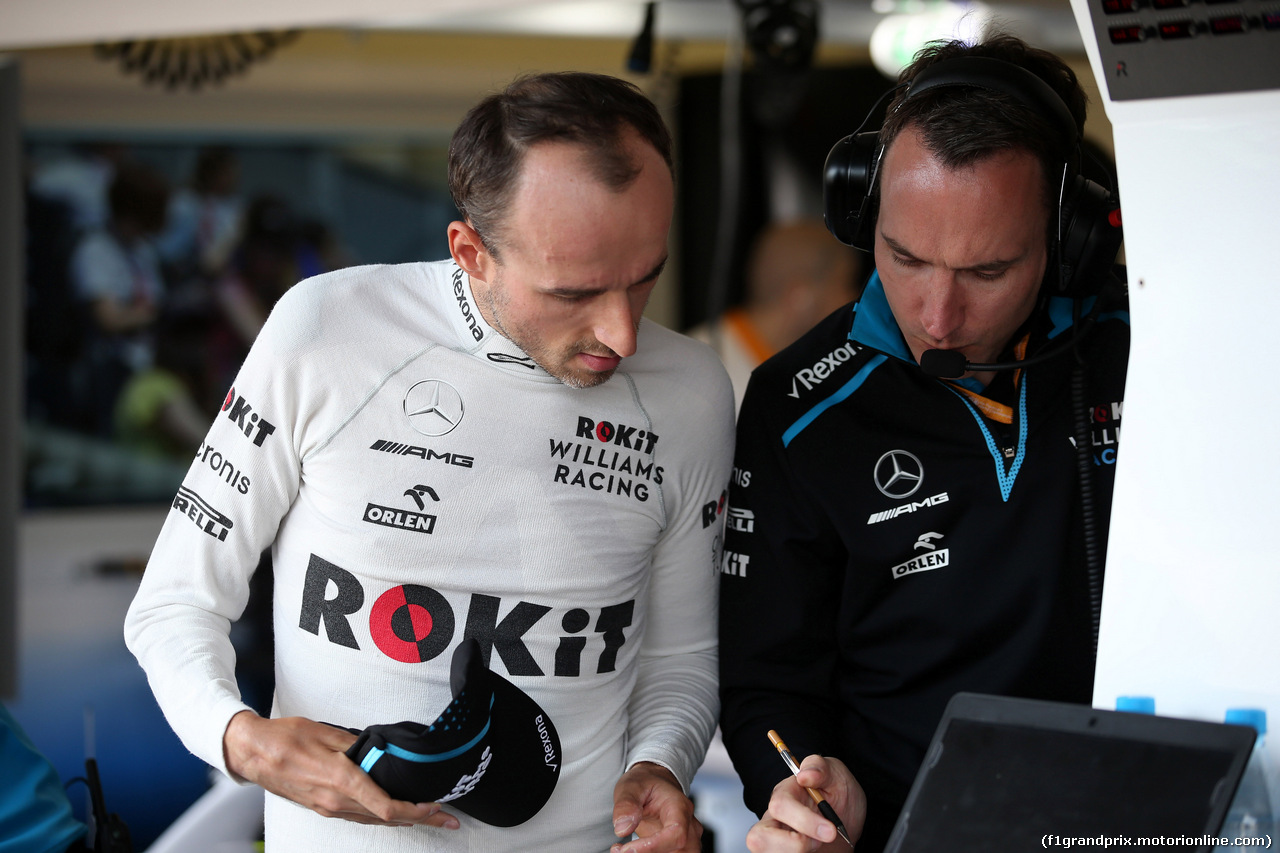 GP AZERBAIJAN, 26.04.2019 - Prove Libere 1, Robert Kubica (POL) Williams Racing FW42