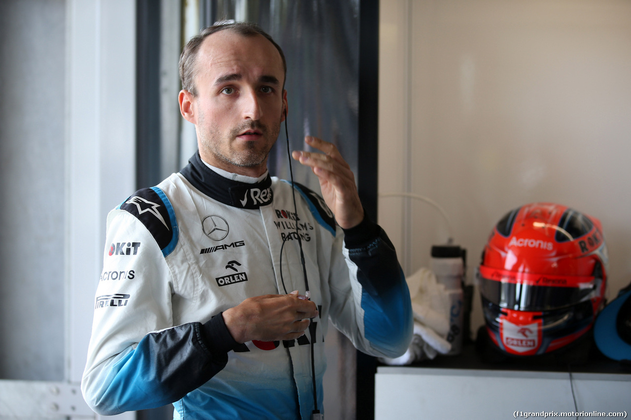 GP AZERBAIJAN, 26.04.2019 - Prove Libere 1, Robert Kubica (POL) Williams Racing FW42