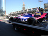 GP AZERBAIJAN, 26.04.2019 - Prove Libere 2, Lance Stroll (CDN) Racing Point F1 Team RP19 crashed