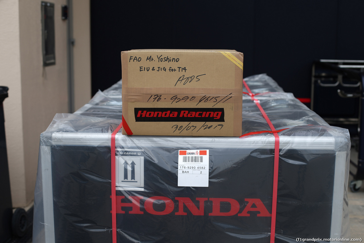 GP BAHRAIN, 31.03.2019- Honda Box