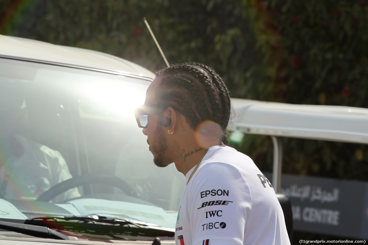 GP BAHRAIN, 31.03.2019- Lewis Hamilton (GBR) Mercedes AMG F1 W10 EQ Power