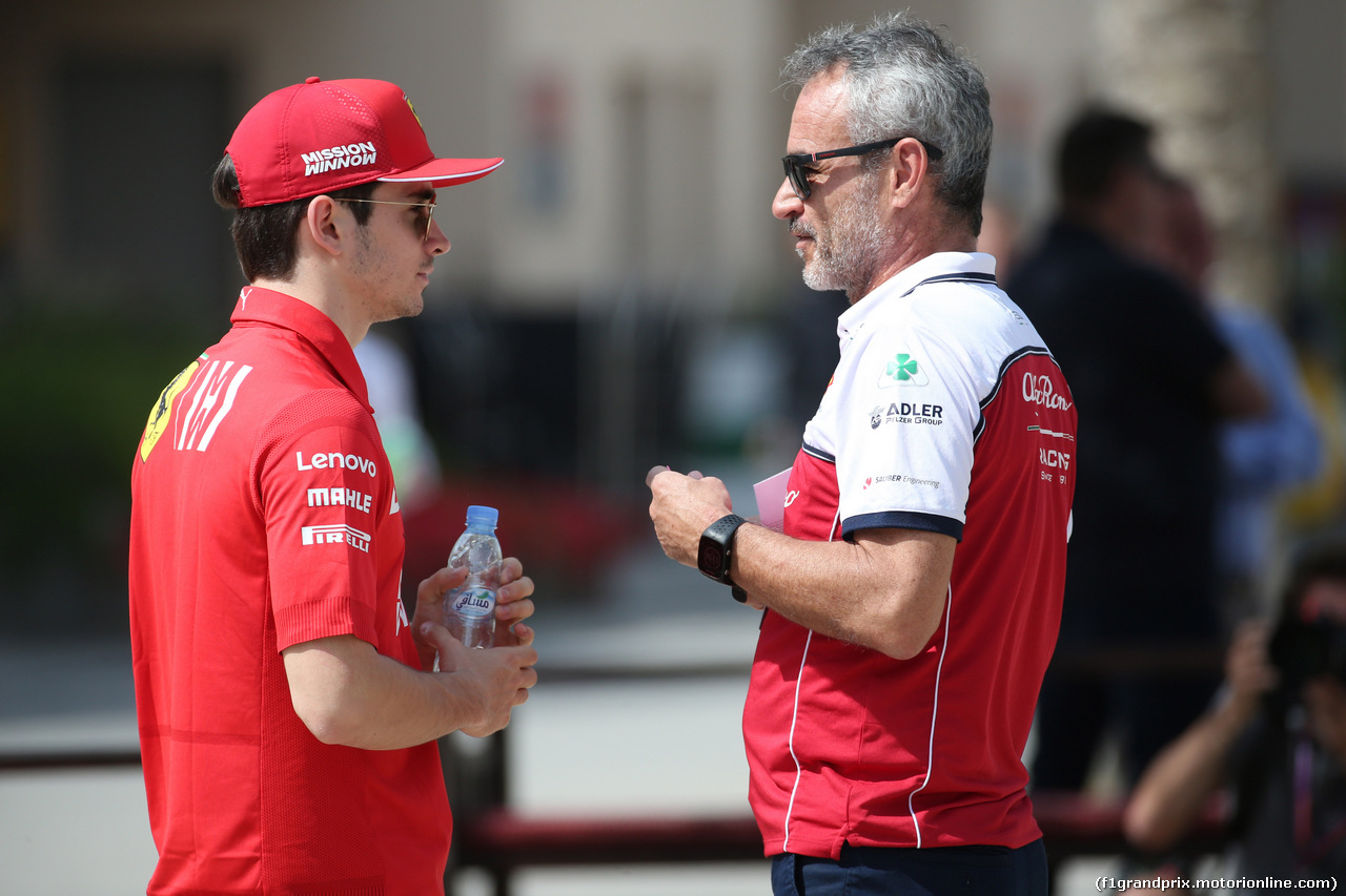 GP BAHRAIN, 31.03.2019- Charles Leclerc (MON) Ferrari SF90