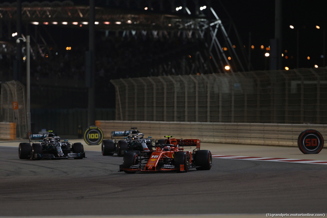 GP BAHRAIN, 31.03.2019- Gara, Charles Leclerc (MON) Ferrari SF90
